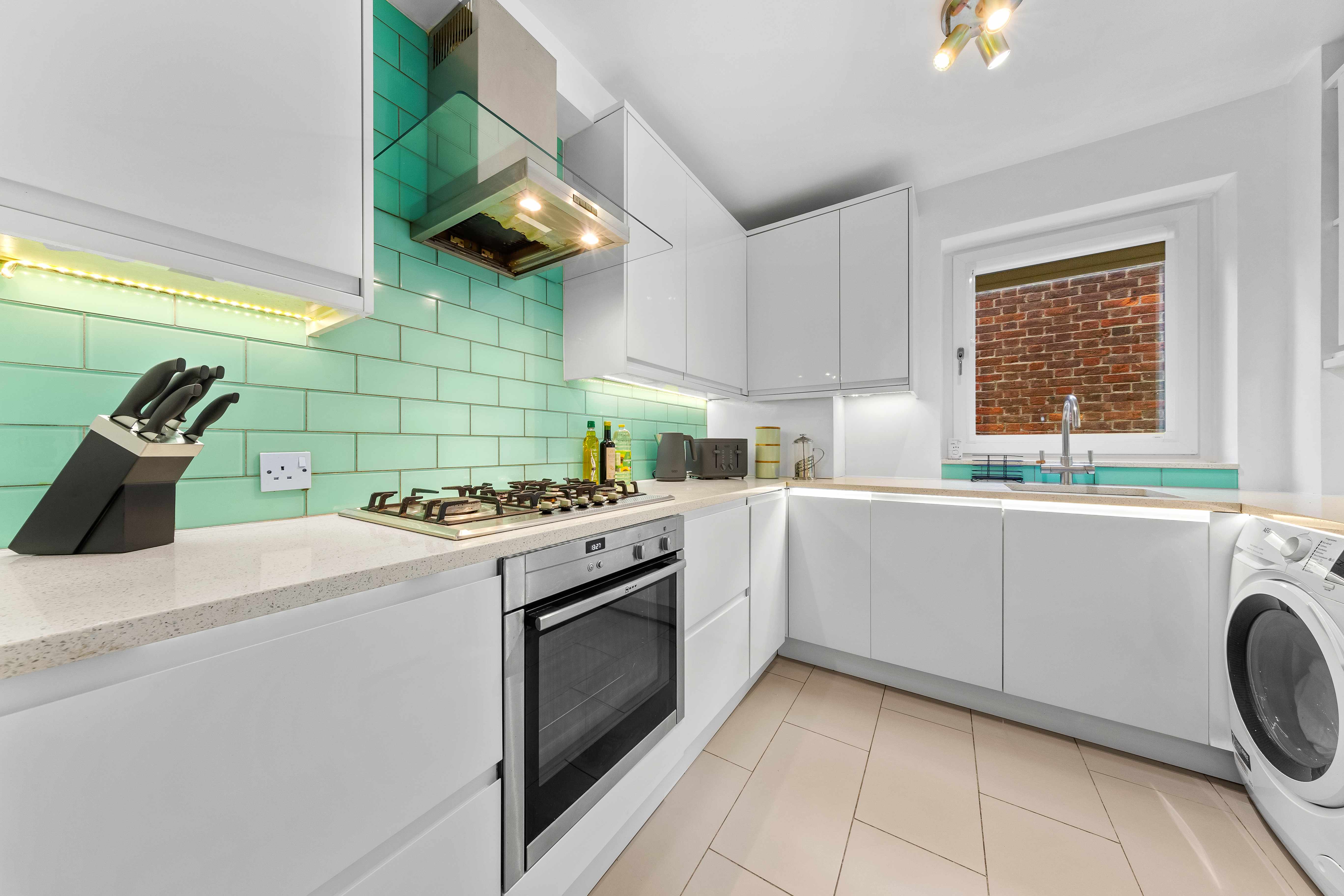 Azalea Apartment kitchen view