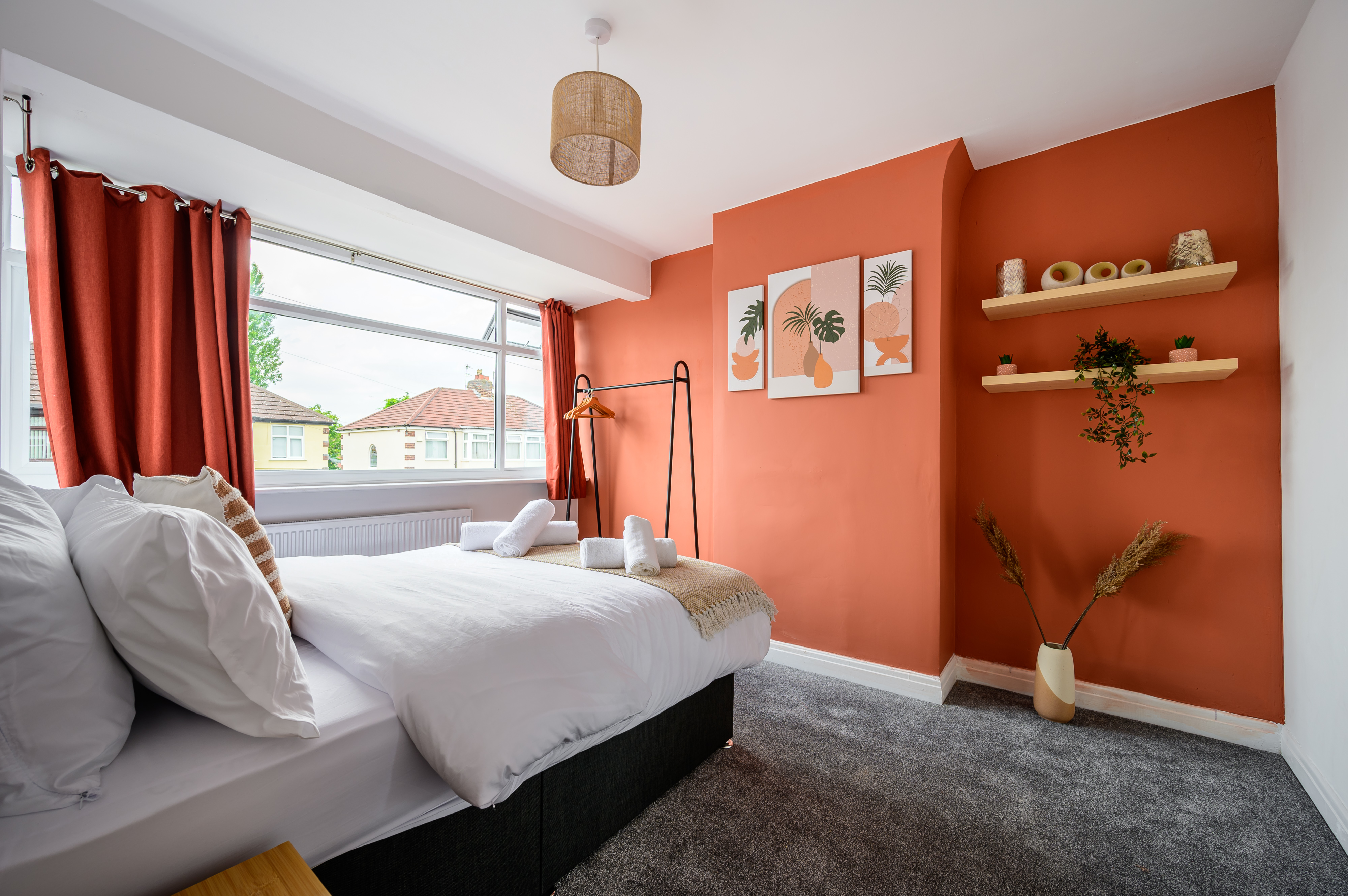 Hestia House master bedroom
