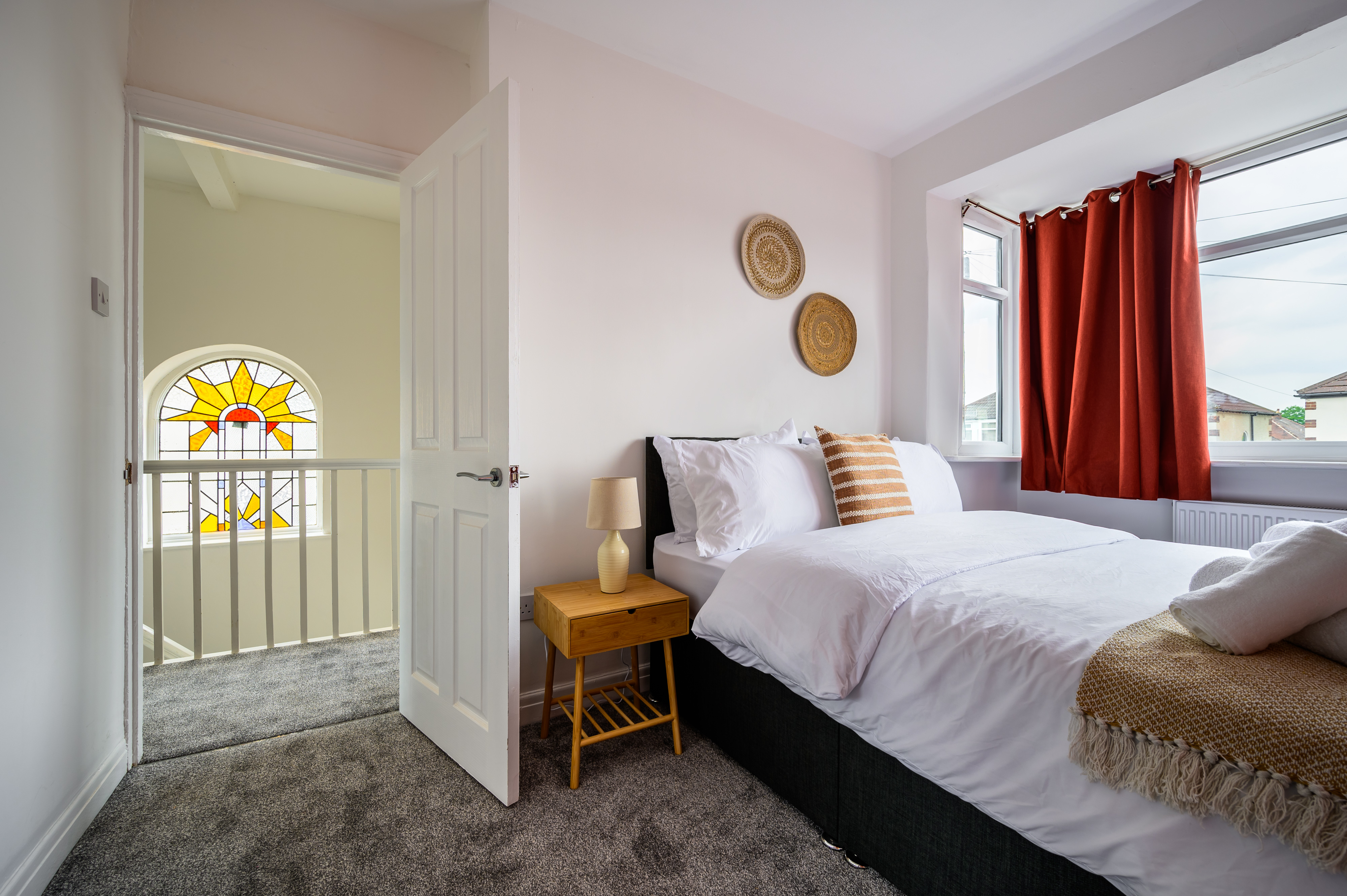 Hestia House master bedroom