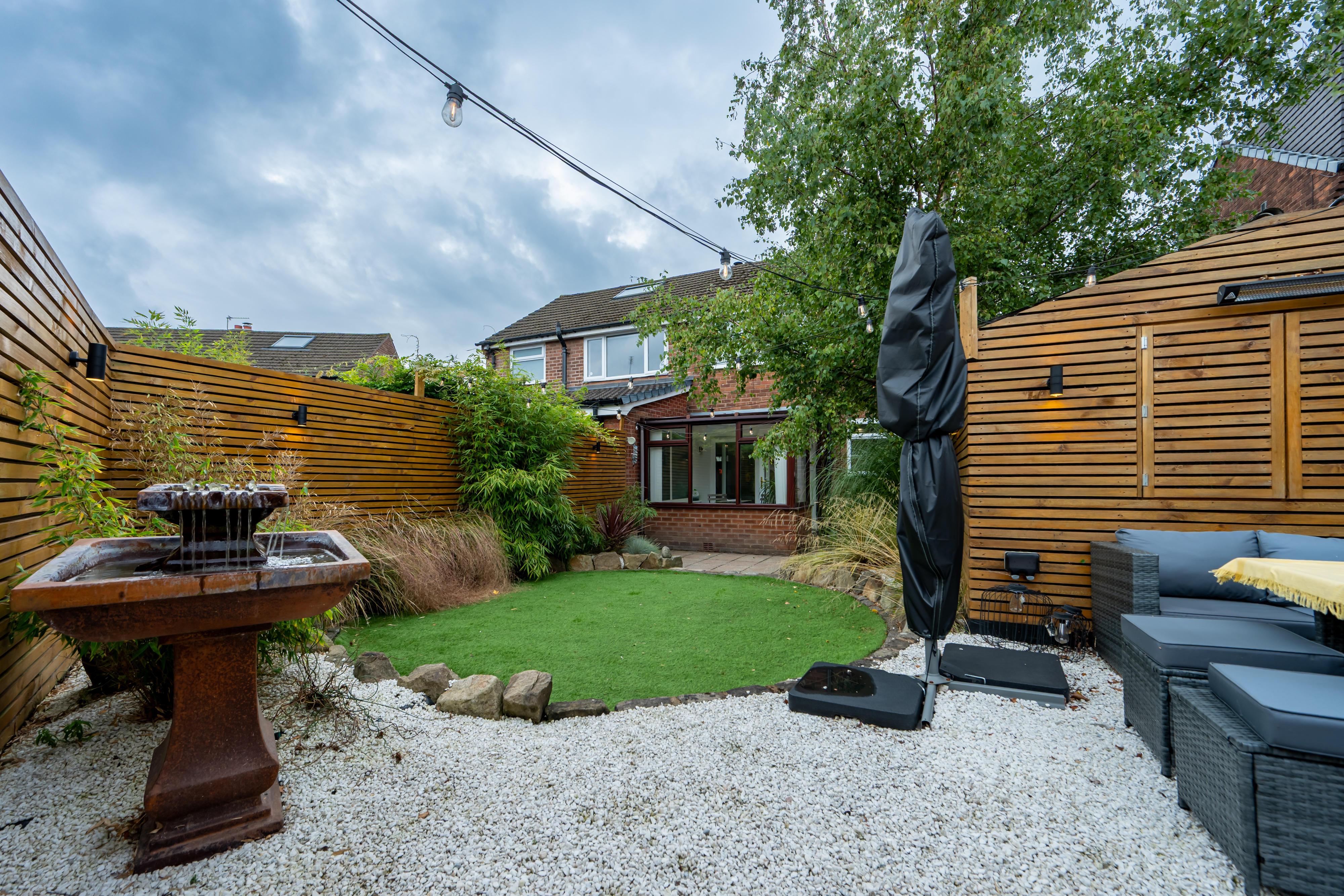 Hulton House garden outdoor space