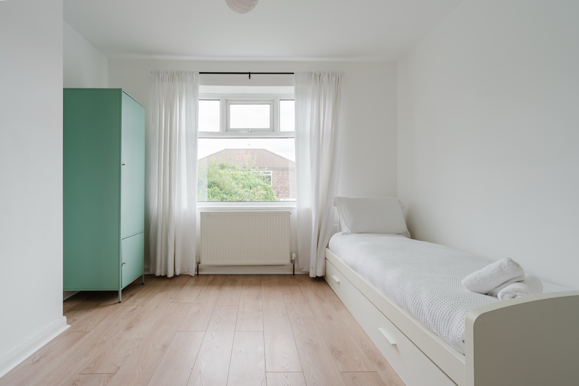 Parkland Place bedroom two with single beds