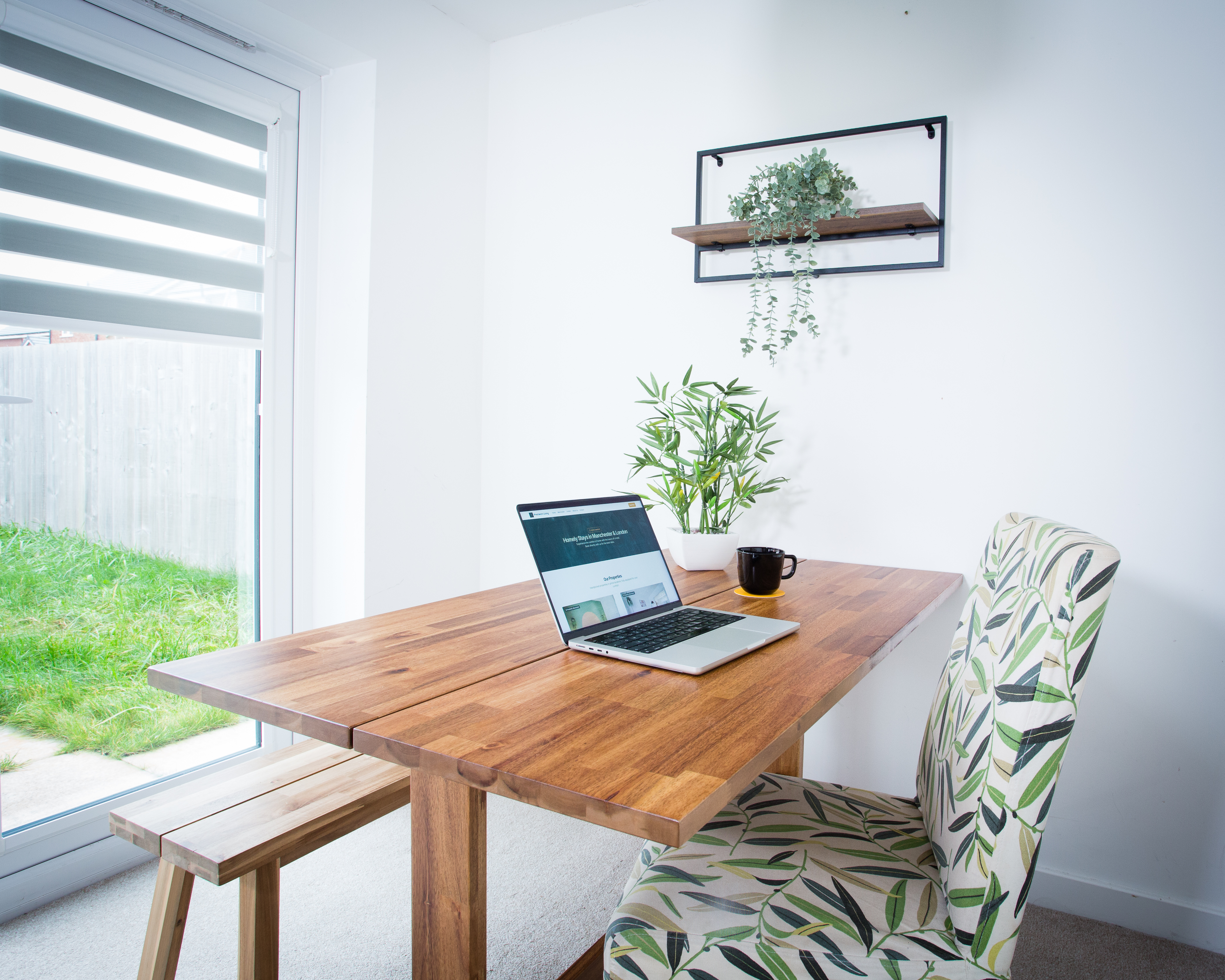 West Halt workspace in dining room